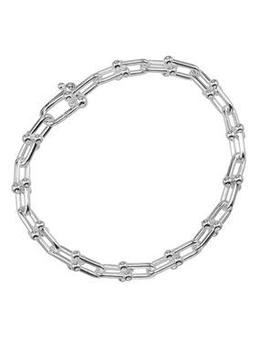 Tiffany & Co HardWear Small Link 17 925 Sterling Silver Bracelet